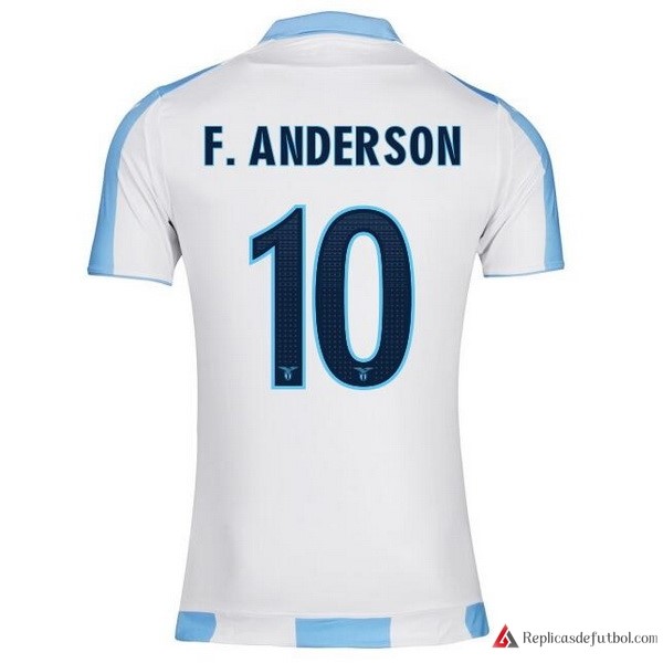 Camiseta Lazio Segunda equipación F.Anderson 2017-2018